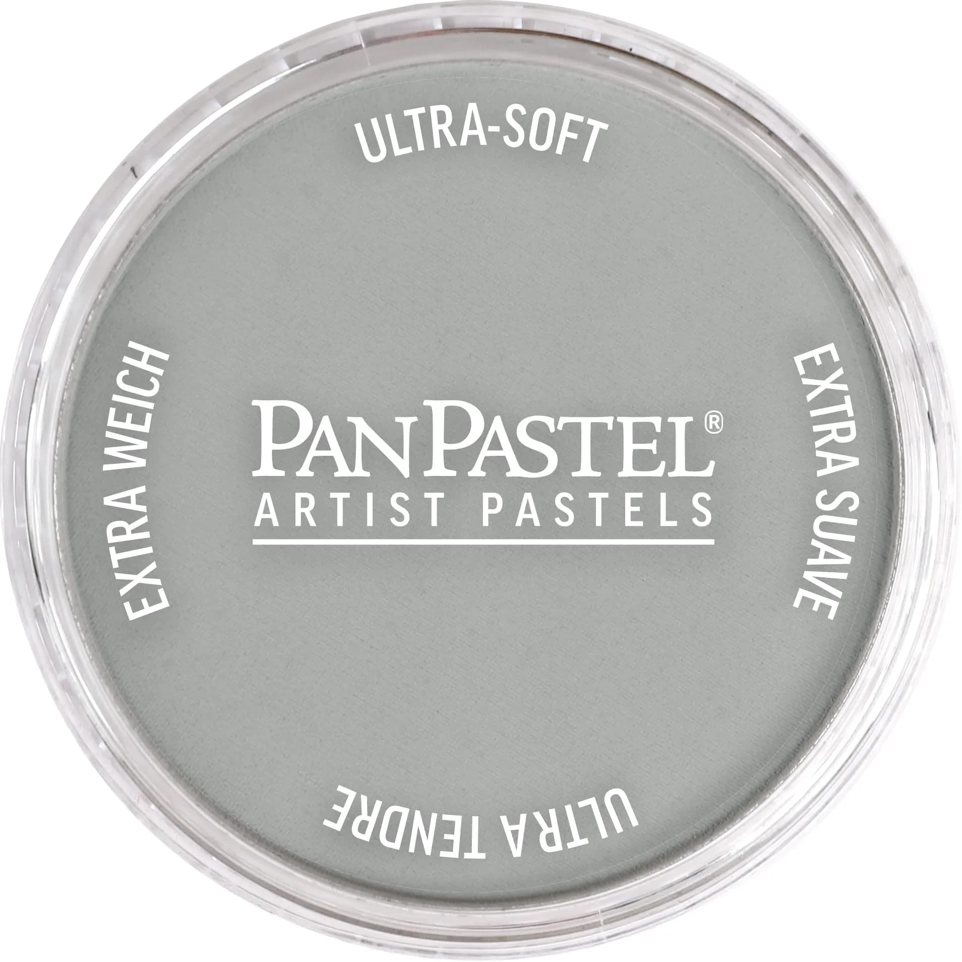 PanPastel Artist Pastels by GOLDEN, Pewter, 2.44 in (62mm) Pan Diameter | Professional Artist Pastels, Unique Pan Format — Pewter