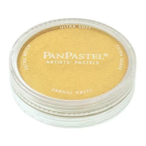 PanPastel Artist Pastels by GOLDEN Light Gold 62mm | Ultra-Soft Blendable Art Pastels thumbnail 1