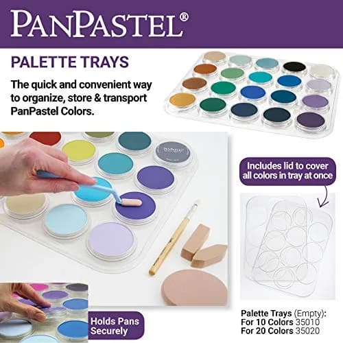 PanPastel Artist Pastels by GOLDEN Light Gold 62mm | Ultra-Soft Blendable Art Pastels thumbnail 8