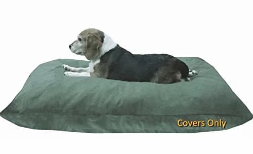 Dogbed4less DIY Pet Bed Pillow Denim Cover 36"X29" | Waterproof & Washable thumbnail 1