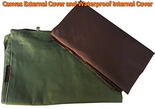 Dogbed4less DIY Pet Bed Pillow Denim Cover 36"X29" | Waterproof & Washable thumbnail 2