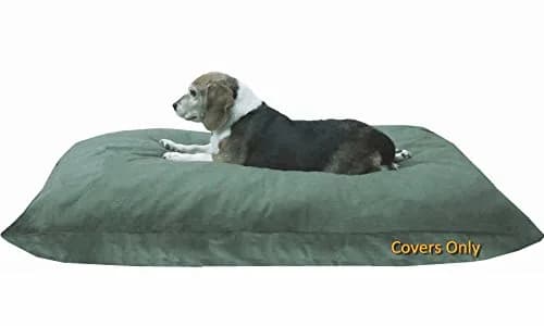 Dogbed4less DIY Pet Bed Pillow Cover 48"X29" | Cotton Canvas, Waterproof, Large thumbnail 1