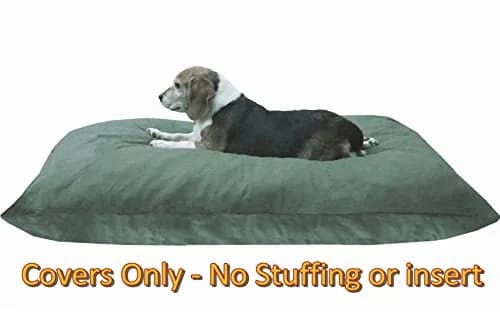Dogbed4less DIY Pet Bed Pillow Cover 48"X29" | Cotton Canvas, Waterproof, Large thumbnail 6