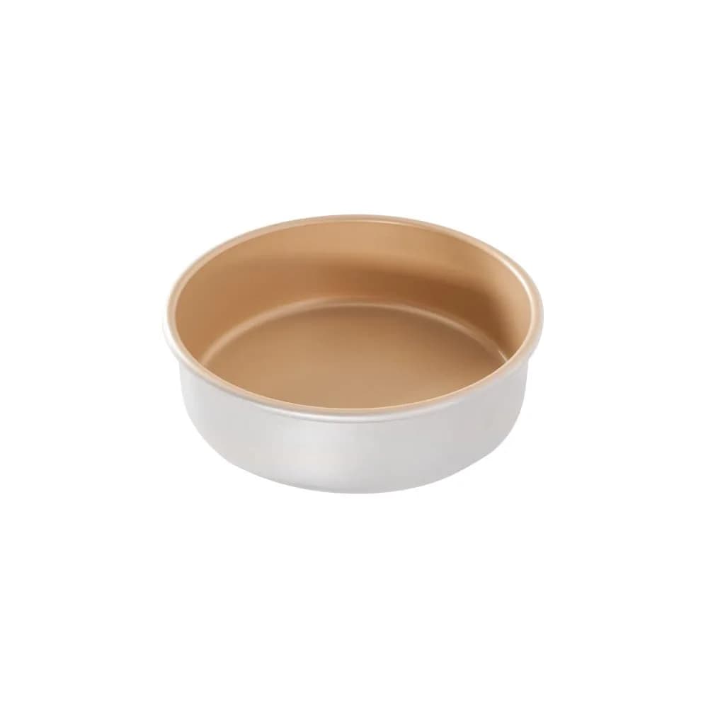 Nordic Ware Naturals Nonstick Round Cake Pan, 8-Inch | Durable Aluminum Bakeware for Perfect Cakes