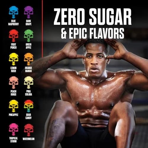 JNX The Curse! Pre Workout Powder with Creatine, Green Apple | High Stim Energy & Intense Focus (50 Servings) thumbnail 8