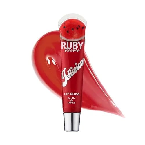 Ruby Kisses Jellylicious Lip Gloss 1 Count Juicy Lip Service | High-Shine, Non-Sticky Hydrating thumbnail 1
