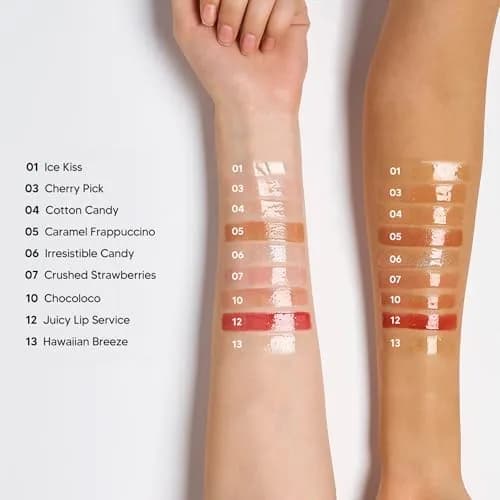 Ruby Kisses Jellylicious Lip Gloss 1 Count Juicy Lip Service | High-Shine, Non-Sticky Hydrating thumbnail 3