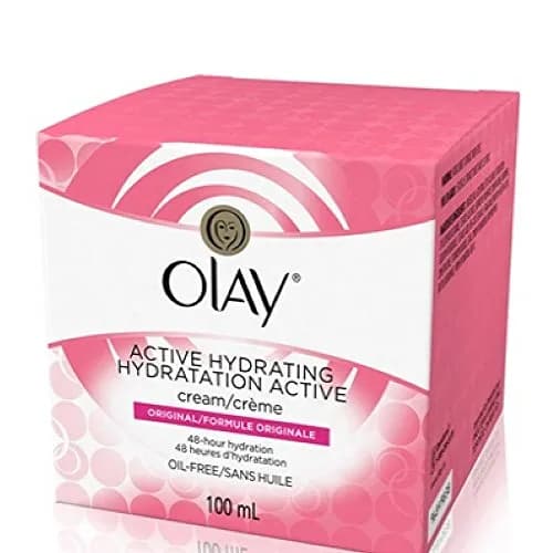 Olay Active Hydrating Cream Original 2 oz (59 ml) | Hydrates Dry Skin for 48 Hours thumbnail 1
