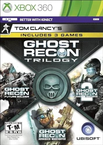 Ubisoft Tom Clancy's Ghost Recon Trilogy Edition | Epic Tactical Shooter Pack in USA, 3 Games, Multiplayer & Co-op (0.91kg, 2.01lb) thumbnail 1