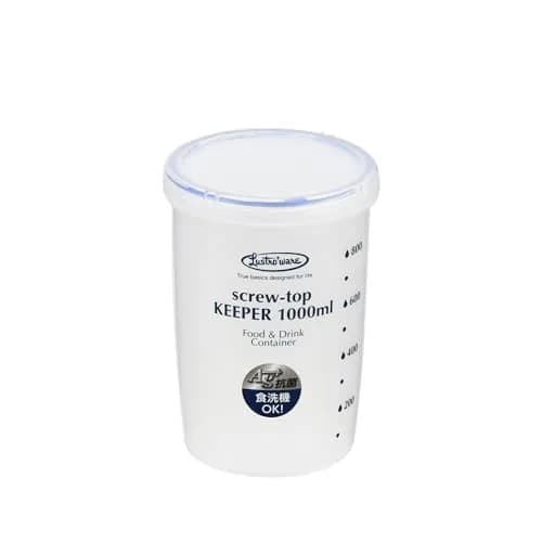 Lustroware Airtight Food Storage Container, 34 oz | BPA-Free, Microwave & Dishwasher Safe thumbnail 1