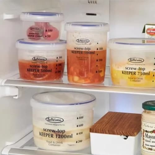 Lustroware Airtight Food Storage Container, 34 oz | BPA-Free, Microwave & Dishwasher Safe thumbnail 6