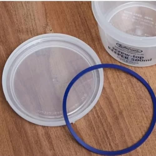 Lustroware Airtight Food Storage Container, 34 oz | BPA-Free, Microwave & Dishwasher Safe thumbnail 7