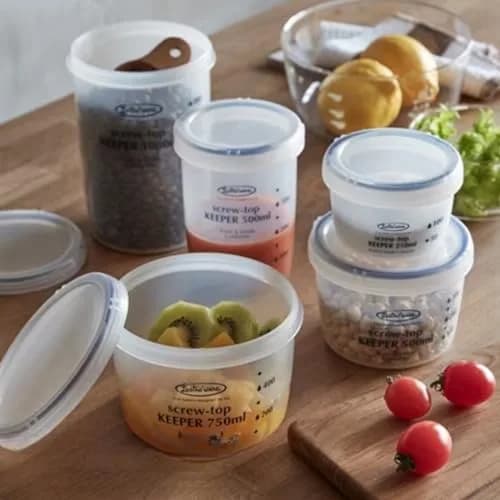 Lustroware Airtight Food Storage Container, 34 oz | BPA-Free, Microwave & Dishwasher Safe thumbnail 8