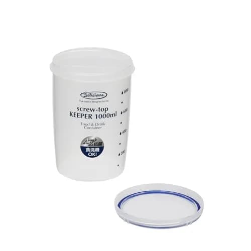 Lustroware Airtight Food Storage Container, 34 oz | BPA-Free, Microwave & Dishwasher Safe thumbnail 2