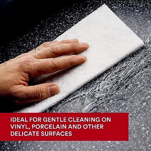 3M Scotch-Brite Light Cleansing Hand Pad 6 in x 9 in | Mild Abrasive for Delicate Surfaces thumbnail 3