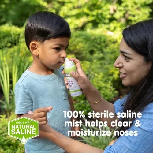 Boogie Saline Nasal Spray Mist for Kids 3.1 Oz | Gentle, Fresh Scented Relief for Sensitive Noses thumbnail 2