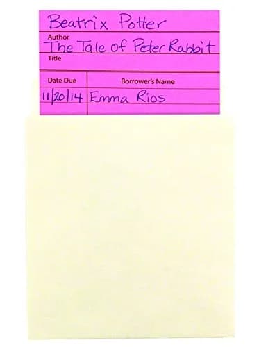 Hygloss Manila Library Pockets – Non-Adhesive Envelopes 4.5 x 3.5 Inches | Durable, Made in USA thumbnail 3