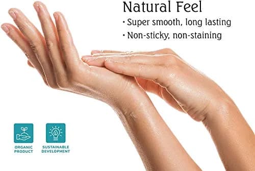 Organic Glide Natural Personal Lubricant 2.5oz | Probiotic Edible, Paraben-Free, Glycerin-Free, Sensitive Skin thumbnail 3