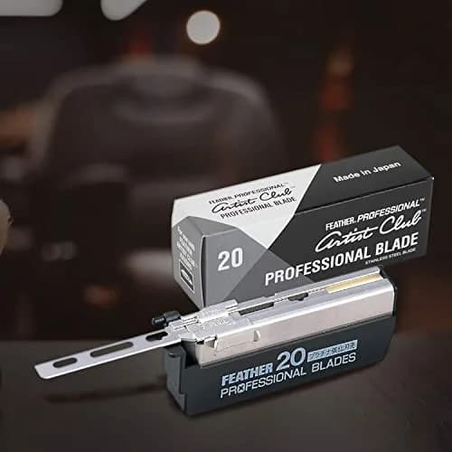 Feather Artist Club Professional Razor Blades 100 Count | Triple-Ground Edge for Precision Shaving thumbnail 2