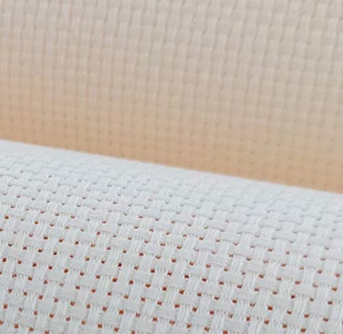 kate cross stitch Cream Counted Cotton Aida Cloth 11 Ct 147cm x 91cm (58" x 36") | Perfect for Cross Stitch Projects thumbnail 1