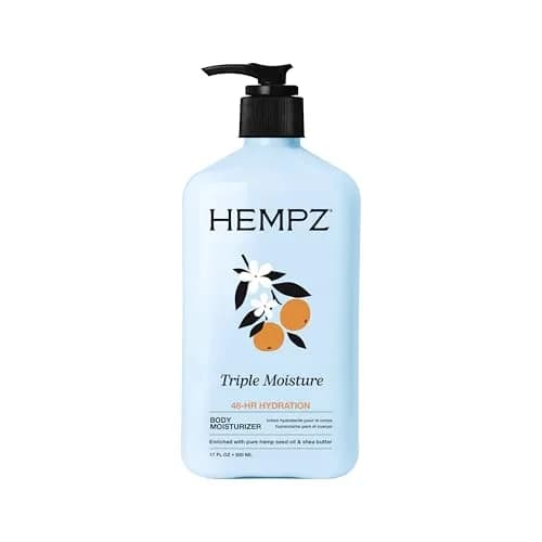 Hempz Triple Moisture Body Moisturizer 17 Oz (493 ml) | Hydrating Lotion with Hemp Seed Oil for Dry, Sensitive Skin thumbnail 1