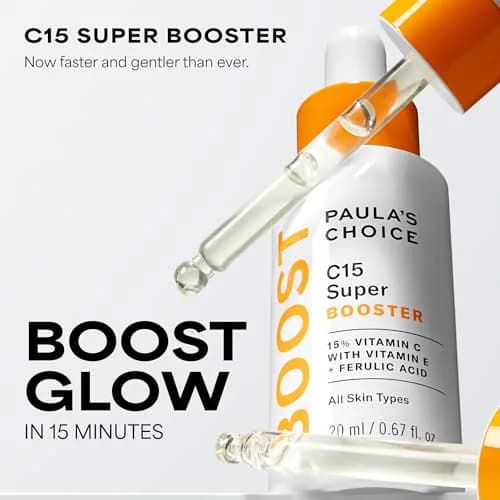 Paula's Choice C15 Super Booster Vitamin C Serum 20ml (0.67 Fl Oz) | Brightens Skin & Boosts Glow thumbnail 4