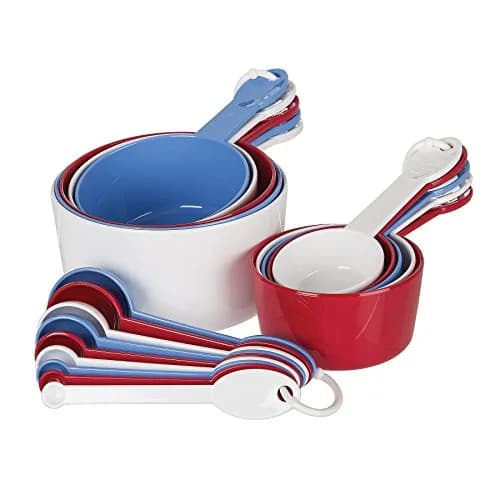 PrepWorks Ultimate 19-Piece Measuring Cup and Spoon Set 480ml (2 Cups) | Standard & Metric Markings for Baking thumbnail 4