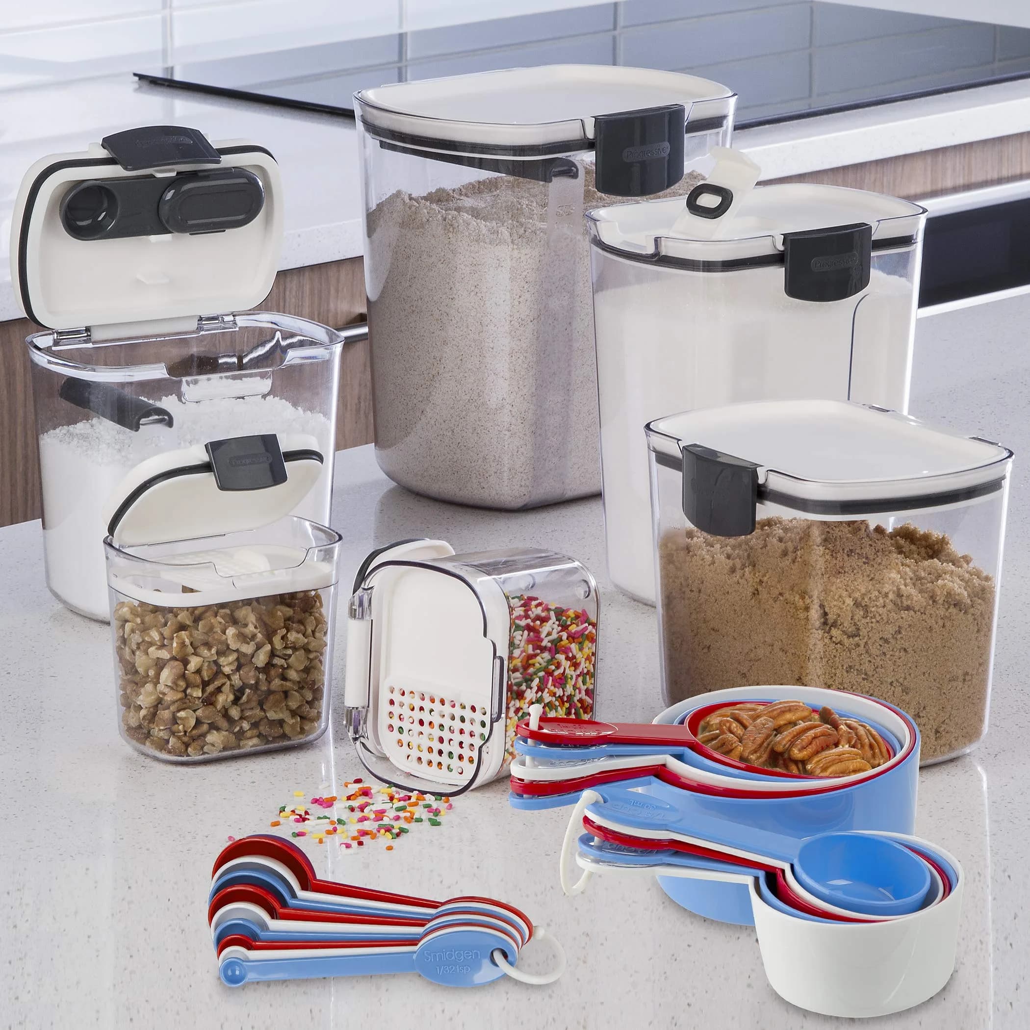 PrepWorks Ultimate 19-Piece Measuring Cup and Spoon Set 480ml (2 Cups) | Standard & Metric Markings for Baking - view 6