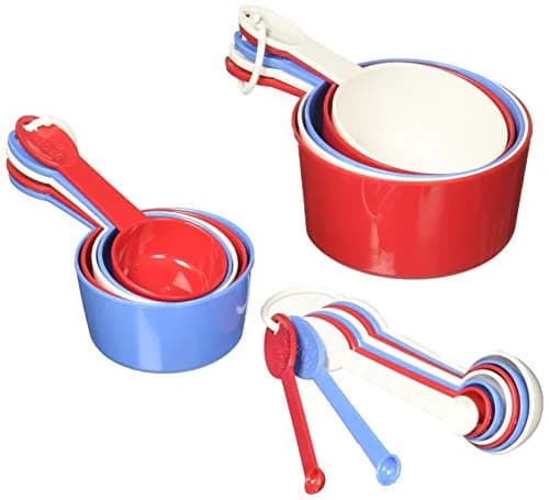 PrepWorks Ultimate 19-Piece Measuring Cup and Spoon Set 480ml (2 Cups) | Standard & Metric Markings for Baking thumbnail 1