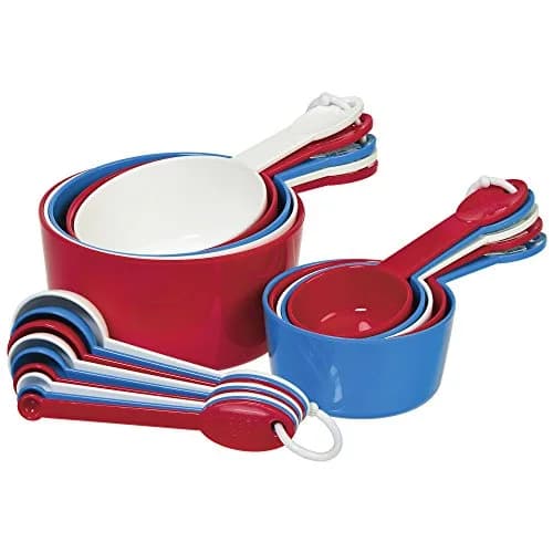 PrepWorks Ultimate 19-Piece Measuring Cup and Spoon Set 480ml (2 Cups) | Standard & Metric Markings for Baking thumbnail 2