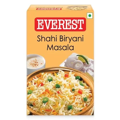 Everest Shahi Biryani Masala 50g (1.75oz) | Authentic Indian Spice Blend for Flavorful Biryani thumbnail 1