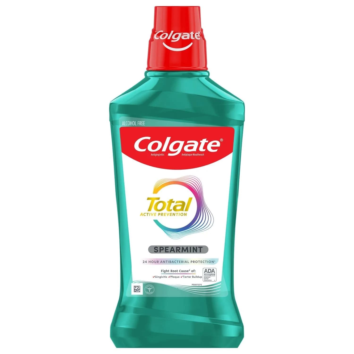 Colgate Total Pro-Shield Alcohol Free Mouthwash 16.9 Fl Oz | 12-Hour Germ Protection — 16.9 Fl Oz