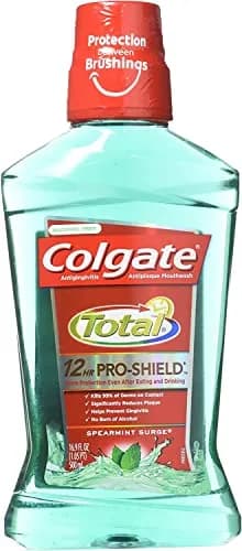 Colgate Total Pro-Shield Alcohol Free Mouthwash 16.9 Fl Oz | 12-Hour Germ Protection thumbnail 4