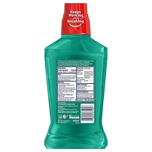 Colgate Total Pro-Shield Alcohol Free Mouthwash 16.9 Fl Oz | 12-Hour Germ Protection thumbnail 2