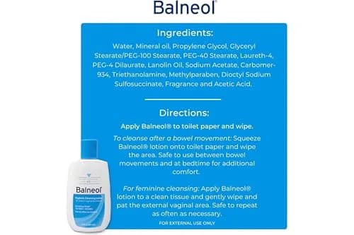 Balneol Hygienic Cleansing Lotion, 3.0 Oz (Pack of 4) | Soothing Relief for Sensitive Skin thumbnail 6