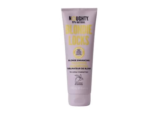 Noughty Blondie Locks Blonde Enhancing Shampoo 250 ml | Vegan, Natural, Sulfate-Free for Colored Hair thumbnail 1