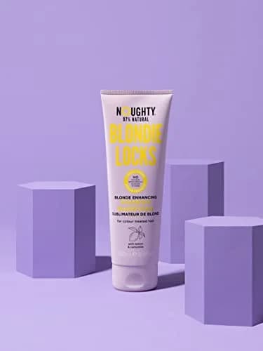Noughty Blondie Locks Blonde Enhancing Shampoo 250 ml | Vegan, Natural, Sulfate-Free for Colored Hair thumbnail 2