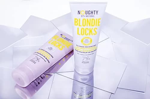 Noughty Blondie Locks Blonde Enhancing Shampoo 250 ml | Vegan, Natural, Sulfate-Free for Colored Hair thumbnail 3