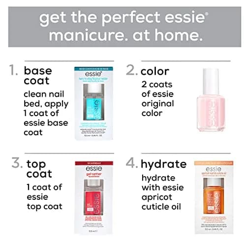 essie Good to Go Top Coat Fast Dry Shine Nail Polish 13ml (0.46 Fl Oz) | Salon-Quality Finish thumbnail 6