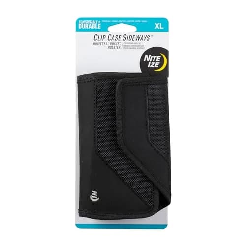 Nite Ize Clip Case Sideways Universal Rugged Holster - Belt Clip Phone Case XL | Heavy Duty & Protective thumbnail 1