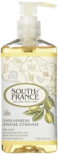 South Of France Liquid Soap, Lemon Verbena, 8 Fluid Ounce | Natural Hand Wash for All Skin Types thumbnail 1