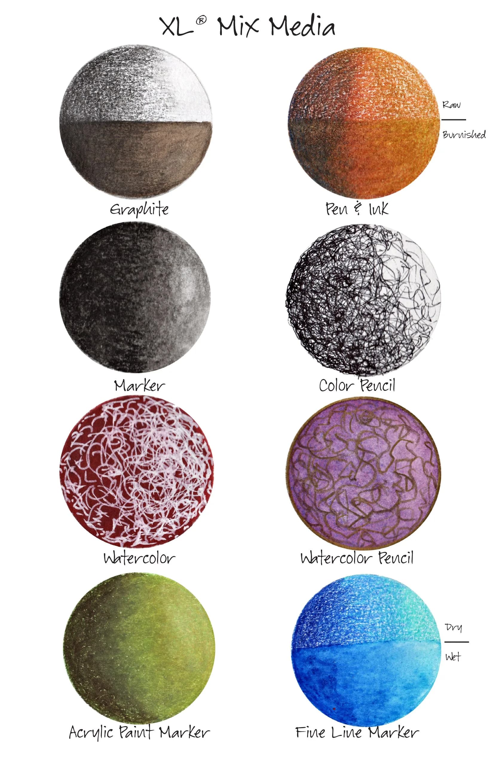 Canson XL Mix Media Pad 45.72 x 62.23 cm (18 x 24 inches) | Acid-Free Paper for All Media - view 4