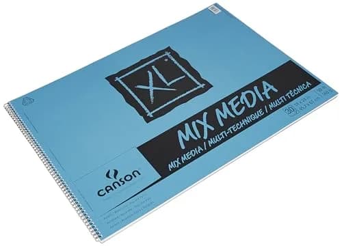 Canson XL Mix Media Pad 45.72 x 62.23 cm (18 x 24 inches) | Acid-Free Paper for All Media thumbnail 3