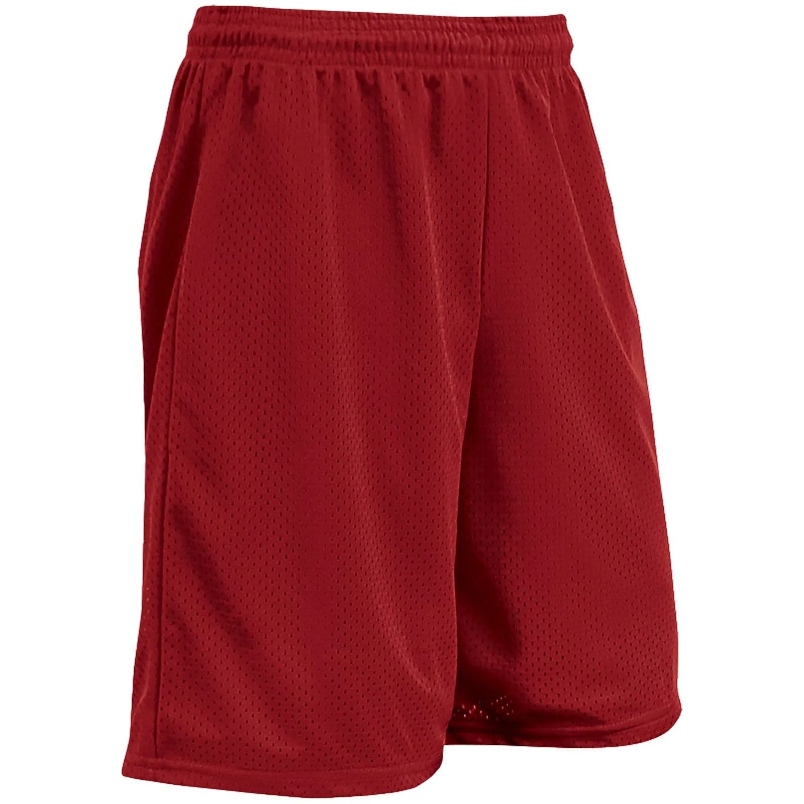 CHAMPRO Diesel Athletic Shorts 7" Inseam | Lightweight Polyester, Breathable, Adult 2X-Large, Scarlet