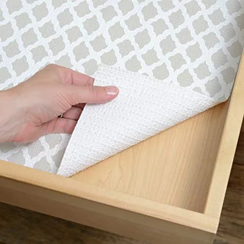 Con-Tact Grip Prints Shelf Liner, Durable Vinyl, 18" x 4' | Non-Slip Drawer & Cabinet Protector thumbnail 3