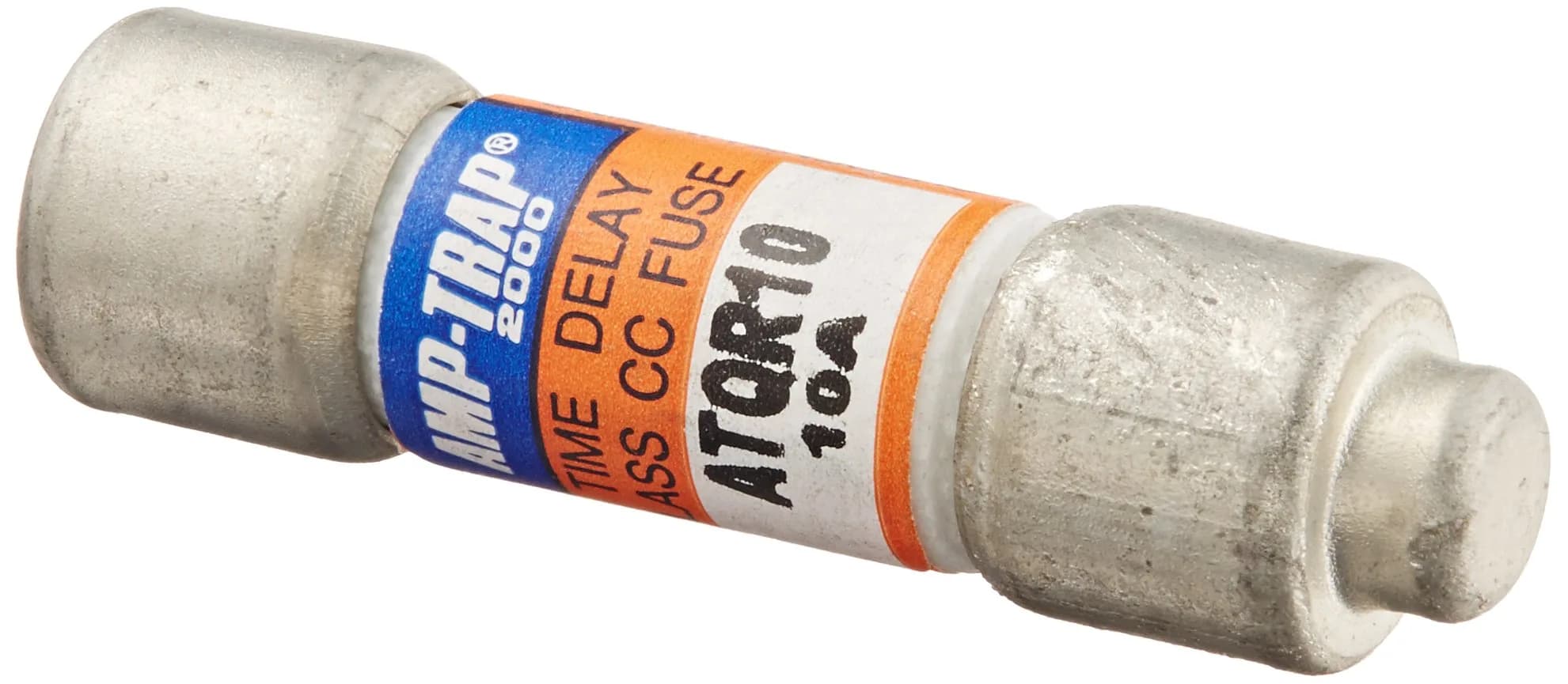 Mersen ATQR Time-Delay Fuse 10A | Small-Dimension, 600VAC/300VDC, Class CC - main product image