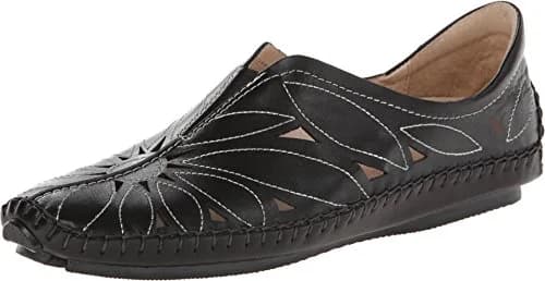 PIKOLINOS Jerez 578-7399 Women's Slip-On Moccasins - Premium Calfskin Leather - Removable Cushioned Insole, Elastic Fit, Lightweight Comfort (70-120 chars) thumbnail 1