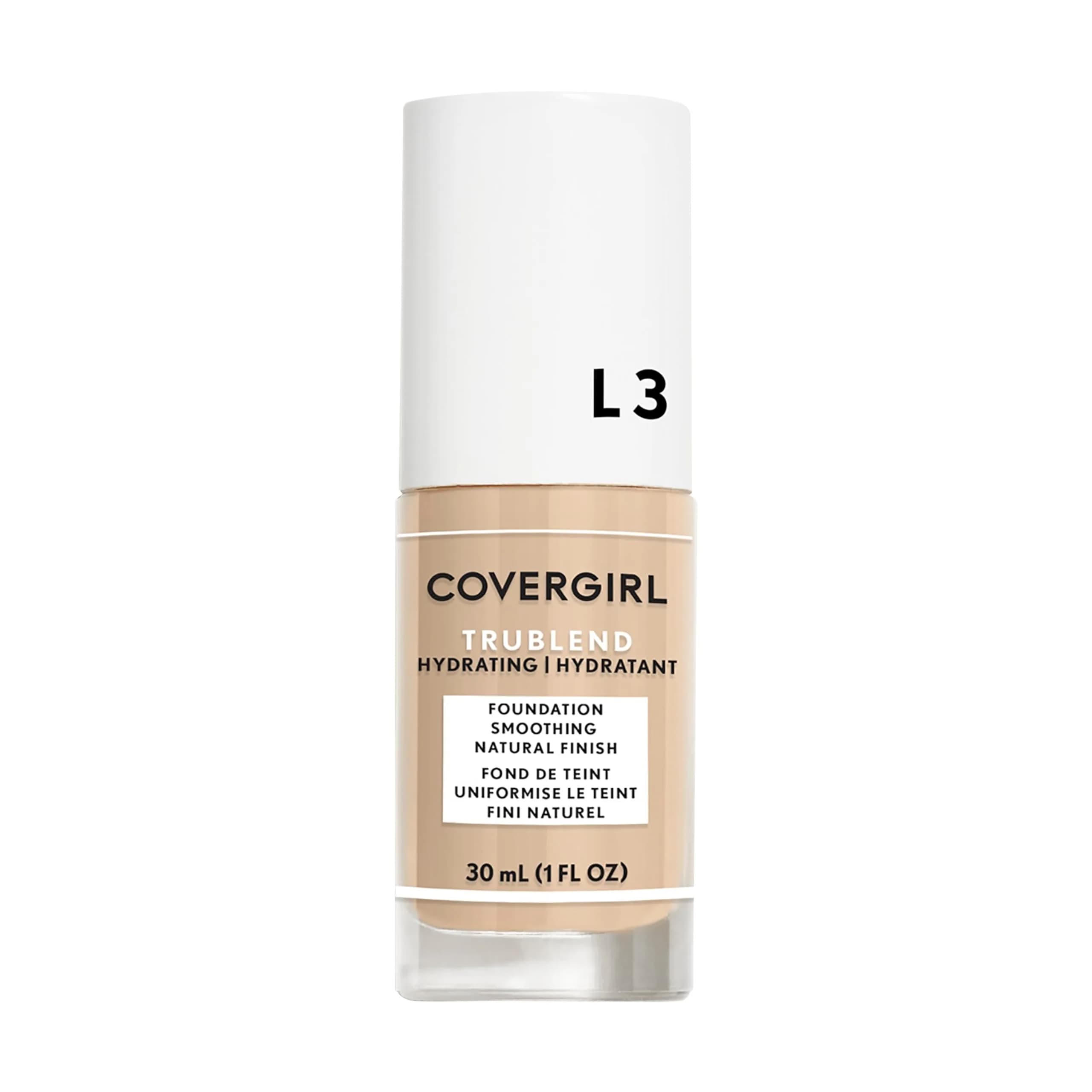 COVERGIRL Trublend Liquid Makeup Natural Ivory 1 Fl Oz | Flawless, Natural Finish for All Skin Types