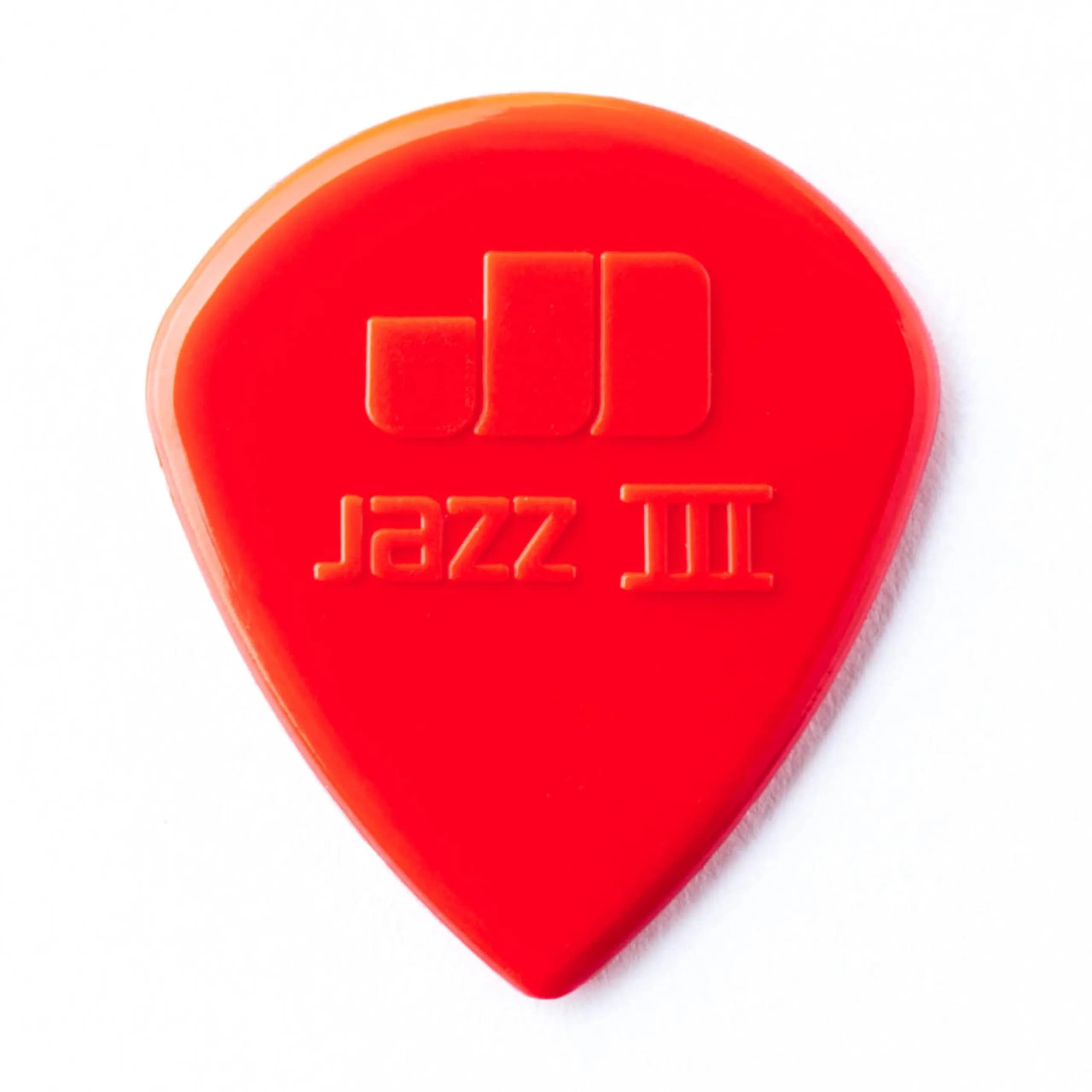 Jim Dunlop Jazz III Nylon Pick 1.38MM | Precision Nylon Guitar Pick for Fast, Clear Notes