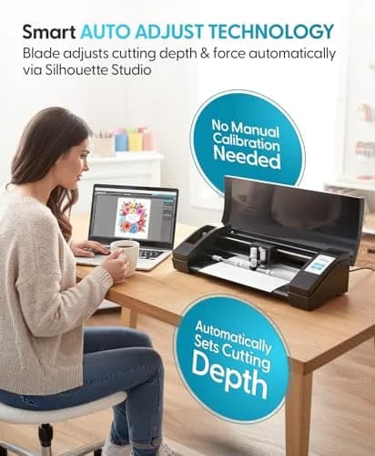 Silhouette America Cameo 3 Auto Blade Replacement | Sintered Tungsten Alloy for Precise Cutting thumbnail 4
